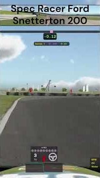 Spec Racer Ford Snetterton 200 Setup iRacing