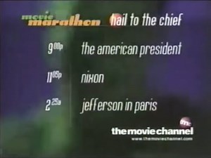 The Movie Channel (Movie Marathon) programming schedules (1997-2000)