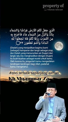 H. Muammar, the legendary international qori in the world #qori
