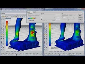 Simulating David with Scan&Solve for Meshes