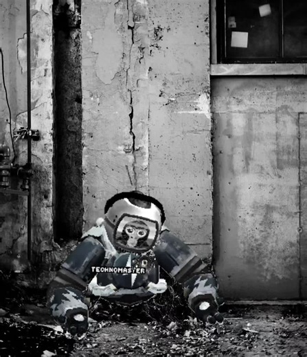 TechnoMaster Robot is battery low #Capcut