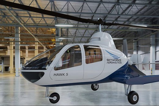 Skyworks Aeronautics Hawk 5 Flying Demonstrator Prepares to Take to the Air