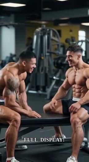 “Epic Gym Arm Wrestle 💪🔥 | Power Muscle AI”#motivation #musclebuliding #fitnessmotivation #aesthetic