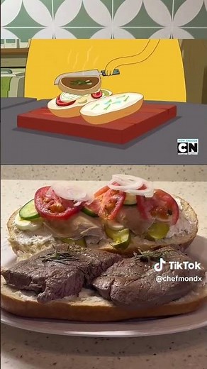 Jake’s perfect sandwich from adventure time