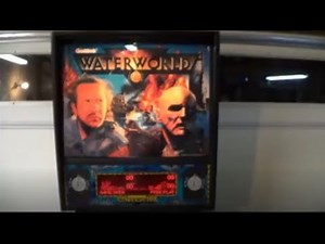 WATERWORLD PINBALL MACHINE - BY GOTTLIEB 1995