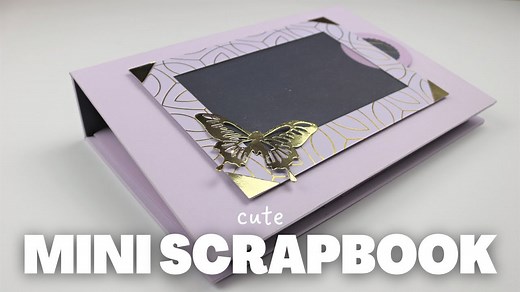 Flip Through Mini Scrapbook – Creative DIY Layouts