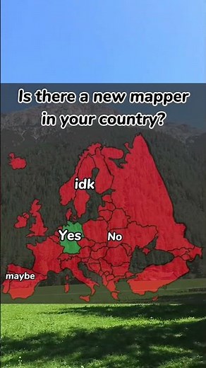 Is there a new mapper in your country? #mapper #mapping #maps #germany #bavaria #geography