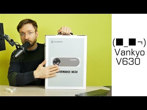 Vankyo V630 Performace Projektor: Beamer mit 6800 Lumen, Native 1080p,HDMI USB TV Stick Xbox Laptop