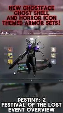 FREE GHOST FACE SHELL, NEW Horror themed Armor and weapons! Festival of the Lost 2025