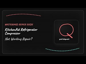 KitchenAid Refrigerator Compressor Not Working Repair
