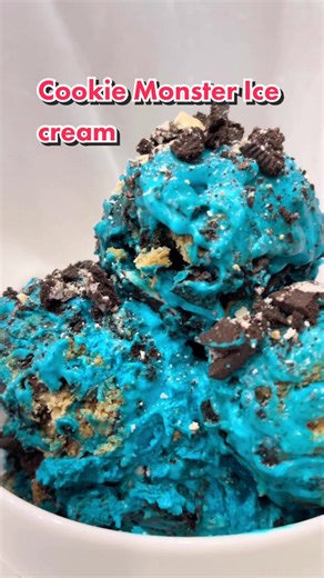 Delicious Cookie Monster Ice Cream Recipe