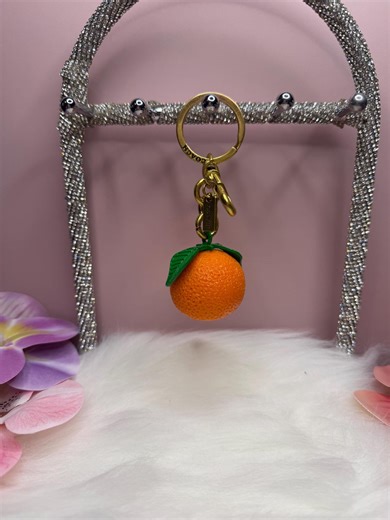 C Orange Charms/keychain - Etsy