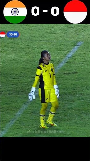 India vs Indonesia |AFC U20 Womens Asian Cup Qualifiers Thailand 2026 | 0-0#indonesia #india #shorts