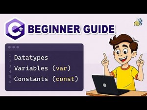 Day 2 | C# Variables, Data Types & Constants Explained | Beginner Guide 2025 | Learn C# in 3 Minutes