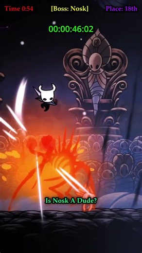 Hollow Knights Scariest Boss Isn't Exactly The Most Difficult #gaming #hollowknight