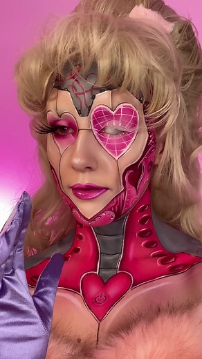 Recreated Fembot Makeup Look | Valentine's Day Inspiration