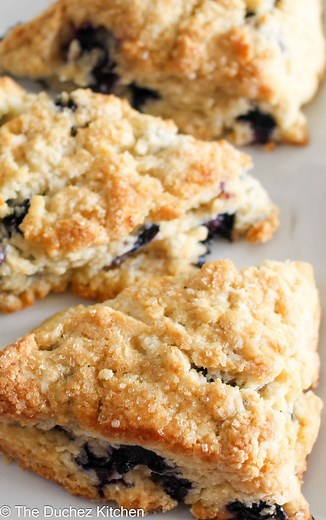 Starbucks Blueberry Scones(copycat recipe) - The Duchez Kitchen