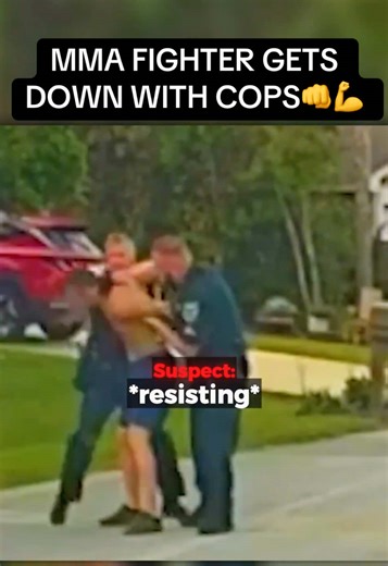 MMA Fighter Joins Forces with Cops in Epic Showdown