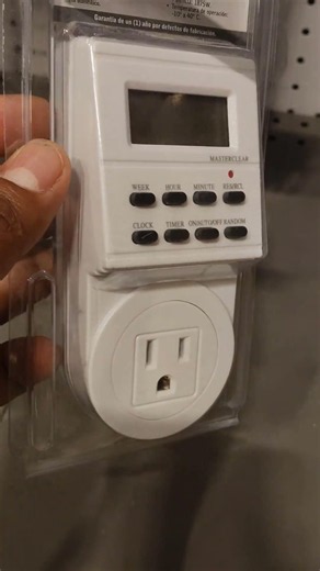 temporizador digital para controlar equipos #temu #corrienteelectrica