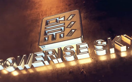 AE特效E3D（Element 3D）金属质感字体教程