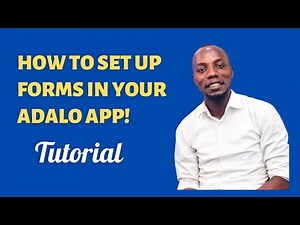 How to use forms in Adalo