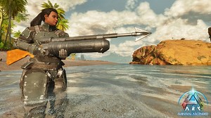 ARK Survival Ascended Harpoon Launcher: How To Craft & Uses