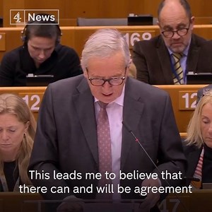 63K views · 480 reactions | "Let me tell you clearly that the vote yesterday increased the risk of a disorderly withdrawal of the United Kingdom." European Commission President Jean-Claude Juncker says that while the chances of a no-deal Brexit have risen, he believes "there can and will be agreement". | Channel 4 News | Facebook