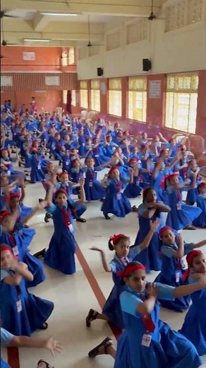 Dance period of this energetic kids in their school at Immaculate girls school. #saibadanceacademy