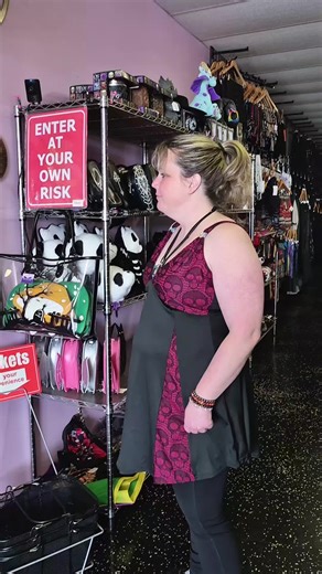 BUSTED BY THE BOSS! #fyp #alt #goth #fashion #emo