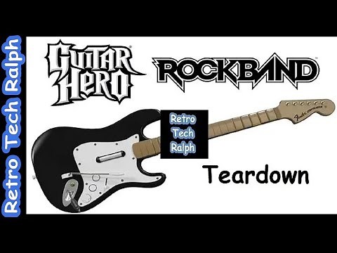 Rock Band Guitar Teardown
