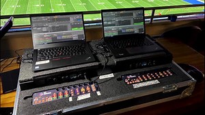 A sound mixer pumped in recorded crowd noises at Super Bowl LV