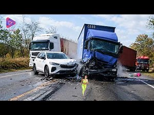 125 Moments Filmed Seconds Before Disaster | Idiots in Cars #26