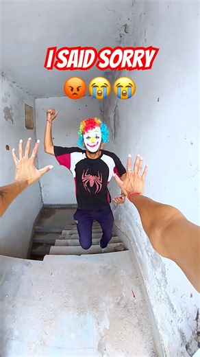 Let Me Go Joker 🤡😭 #horror #angry #joker #viral #parkour #balloonpop