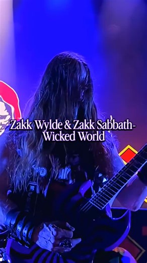 Zakk Wylde and Zakk Sabbath play Wicked World✝️ one of my favorite covers of the classic Black Sabbath track Can’t wait to catch Black Label Society with Zakk Sabbath and Dark Chapel in a few months 🤘🏼 Zakk Wylde and Zack Sabbath play Wicked World. One of my favorite solos and covers of this classic Black Sabbath songs. @zakkwyldebls @zakksabbath @barbarannewylde @jefffabb @johnjddeservio @dariolorina @darkchapelband #zakkwylde #zakksabbath #blacksabbath #ozzyosbourne #guitar | Taimur Masud