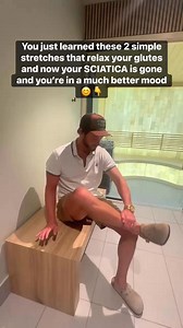 Stretching the glutes helps relieve sciatica because tight gluteal muscles—especially the piriformis, which lies close to the sciatic nerve—can compress or irritate the nerve, leading to pain, tingling, or numbness down the leg. By lengthening and loosening these muscles, stretching reduces pressure on the nerve, improves blood flow, restores hip and spine mobility, and eases strain on surrounding muscles like the hamstrings and lower back, all of which can lessen sciatic discomfort and promote 