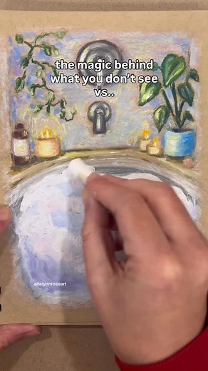 19K views · 1.3K reactions | making the bubbles rise was so fun to do﫧✨ • #stopmotion #artprocess #stopmotionart #animation #animationart #animationdrawing #stopmotionanimation | Adelynn Rose Art | Facebook