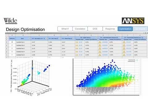 ANSYS for Robust Optimisation: ANSYS DesignXplorer