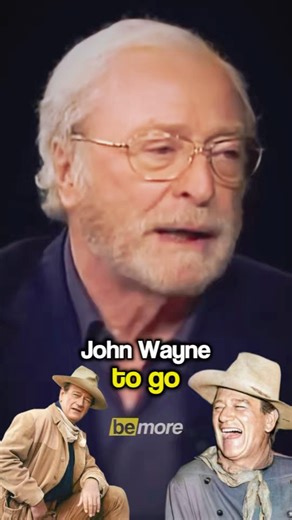 Michael Caine and John Wayne's Unexpected Connection #shorts #cinema