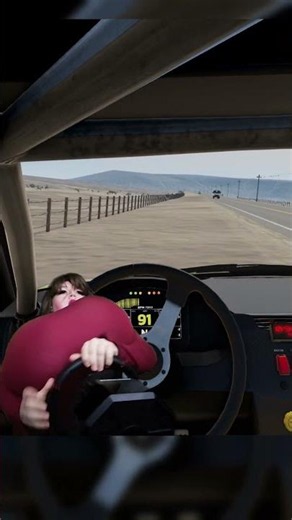 VALORIE DRIVES A SUPERCAR.. #funny #gaming #twitch #meme #shorts #beamngdrive #cars #racing #satire