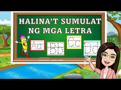 Pagsulat ng Mga Letra | Kindergarten | Letter Tracing