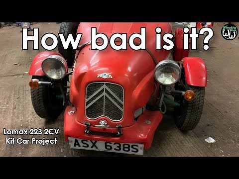 Lomax 223 2CV Kit Car Project Ep. 2 - How Bad Is It?