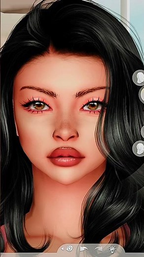 Sim makeover ♡ | The Sims 4 create a sim Cas #Sims4 #Sims4cc #simmer #sims4cas #ts4