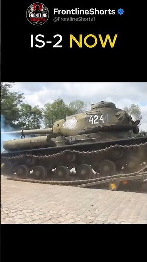 IS-2 Then vs Now — Stalin’s Heavy WW2 Tank #is2 #tank #ww2 #history #sovietunion