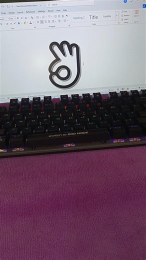 Typing Trick !! 9 ( code 1F44C ) #keybord #laptopvspc #asmr #typing #laptop