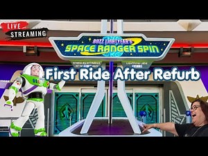 Buzz Lightyear Space Ranger Spin REFURBISHED! (Full Ride + Updates) | Live at Magic Kingdom