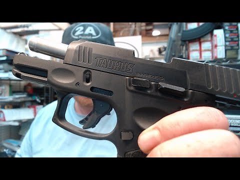 📌 Taurus G3C G2C G3 9mm Stiff Slide Catch Release : How It Works : Pistol Loading & Slide Function