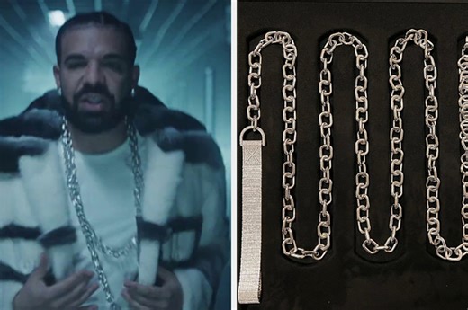 Drake Debuts Dog Leash Chain With 50 Carats of Diamonds in “First Person Shooter” Video