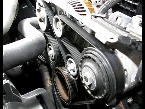 How to replace the serpentine belt on a 2.5L Subaru Legacy, Outback, Forester and more