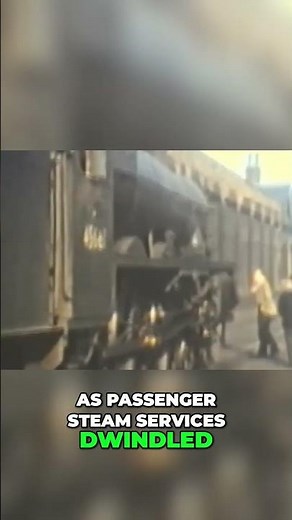 Steam Trains The End of an Era in the Mid 60s #aintree #ukrail #liverpool #fypシ #locomotive
