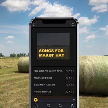 What’s your go-to song for hay season? We just might put together a playlist with some of your favorites. | Vermeer Agriculture